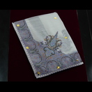 Eines der bestickten Allzweck-Tücher